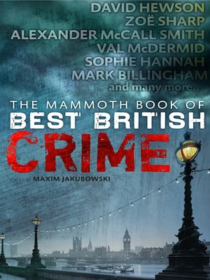 cover image of The Mammoth Book of Best British Crime 9